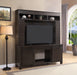 Apison Espresso Entertainment Center w/Fireplace image