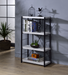 Jurgen Antique White & Black Bookshelf image