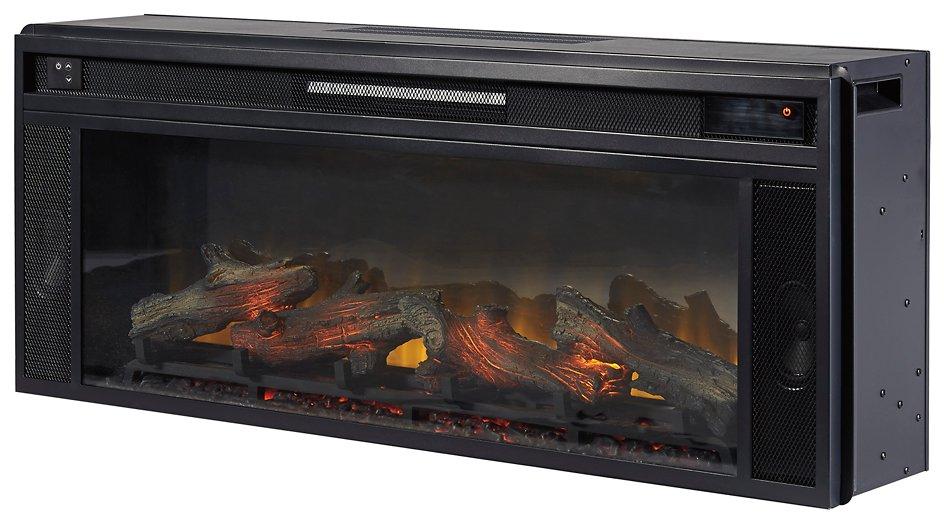 Montillan 84" TV Stand with Electric Fireplace