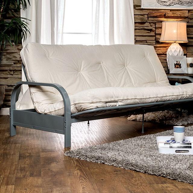 KNOX White 8" White Futon Mattress image