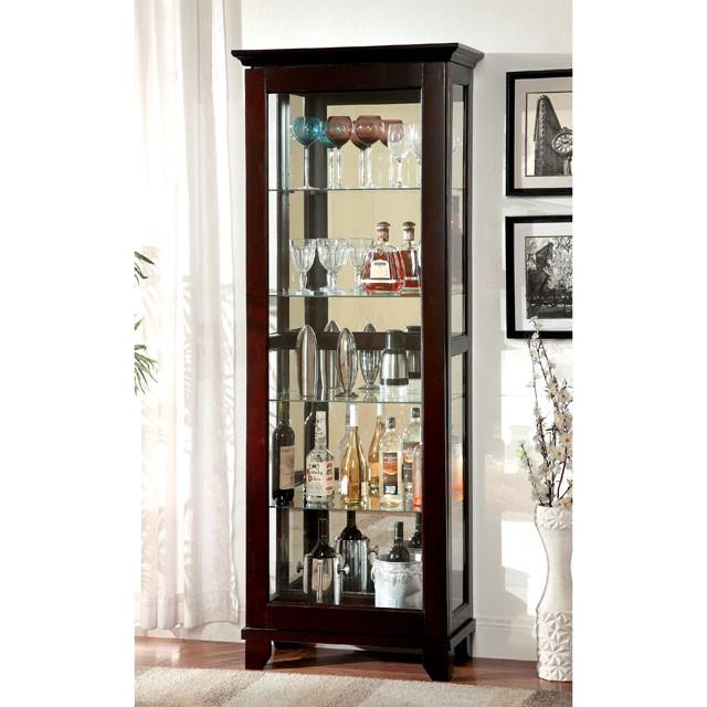 LUDDEN Dark Walnut Curio